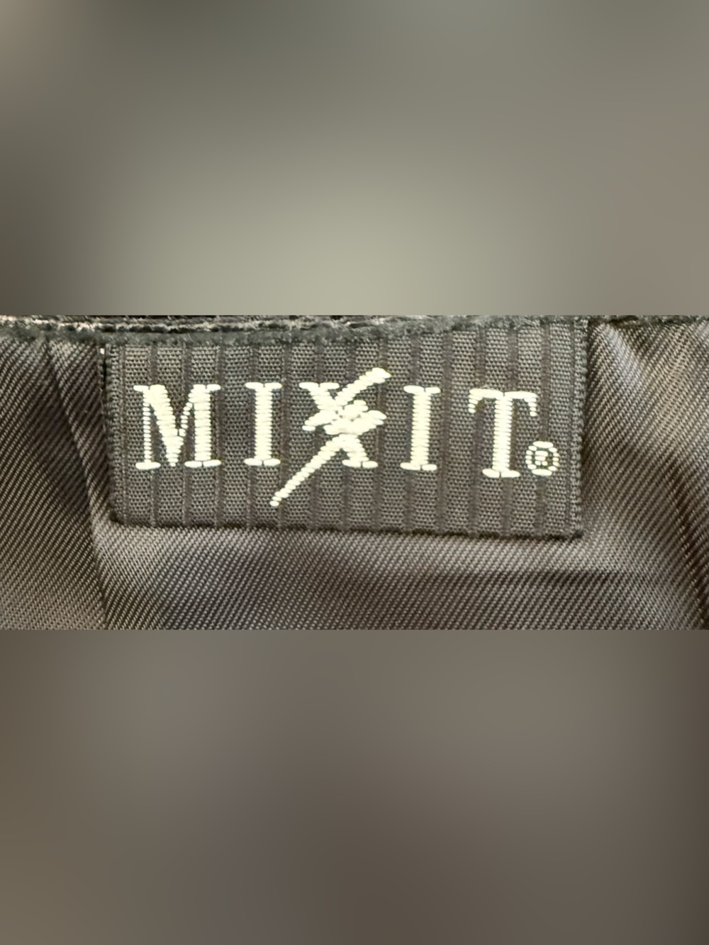 Vintage Mixit Genuine Leather Straight Pencil Skirt Black Y2K Minimalist Size 6 - Picture 14 of 16